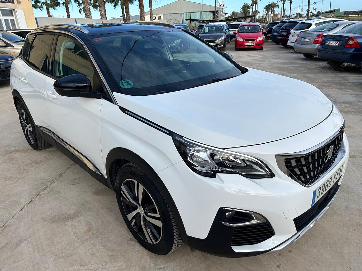 PEUGEOT 3008 ALLURE 1.2 E-THP AUTO SPANISH LHD IN SPAIN 74000 MILES SUPERB 2017